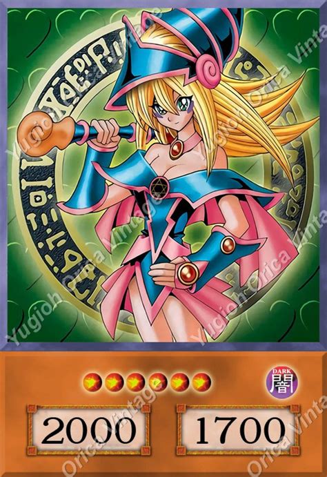 Yugioh Orica Dark Magician Girl 8 Cards Set 2 Etsy