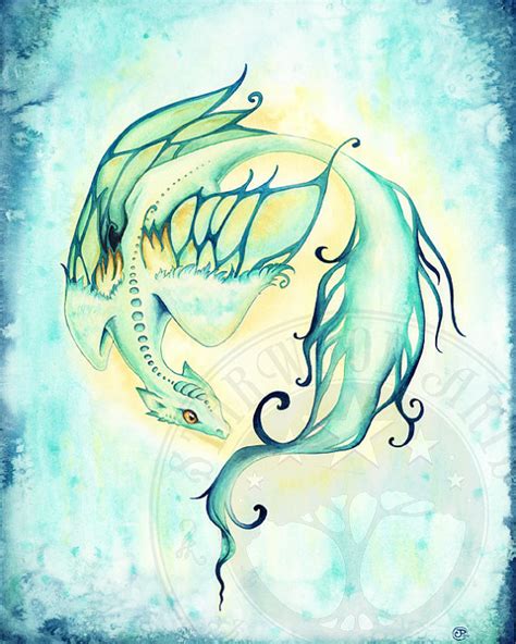 Dragon Watercolor Paintings At Getdrawings Free Download