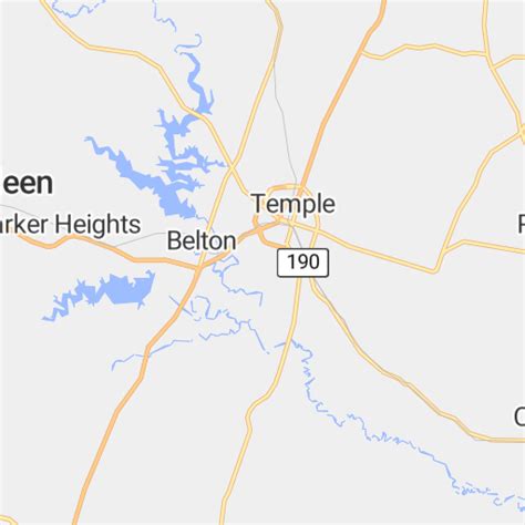 Map Of Temple Texas Photos