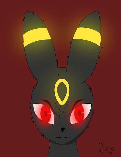 Angry Umbreon By Rafzelaria On Deviantart