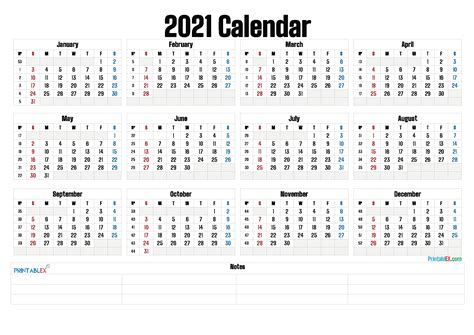 2021 Week Numbers Uk 2021 Calendar With Numbered Days Example