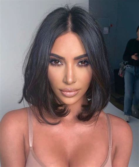 Kim kardashian long braided hairstyle: Kim kardashian short hair hairstyles in 2020 | Kim ...