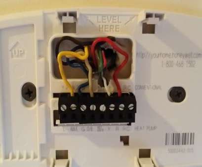 A rotating thermostat switch work as on/off switch for the compressor, its status is depending on what temperature/cooling degree you set it at (usually. Conventional Thermostat Wiring Diagram Perfect Honeywell Thermostat Th5220D1029 Wiring Diagram ...