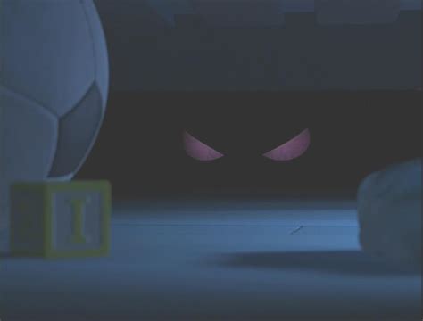 Biles Scary Eyes Under The Bed In Monsters Inc By