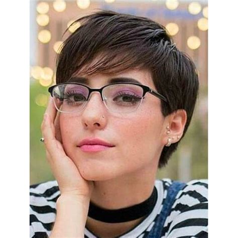 Best Short Haircuts For Glasses Wearers Page Of