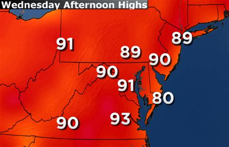 Workweek Weather Stormy Transition To Summer Heat WTOP News