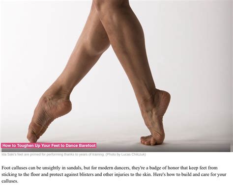 How To Toughen Up Your Feet To Dance Barefoot
