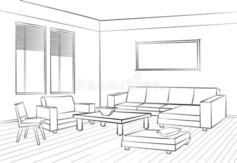 Simple Interior Design Drawing Psoriasisguru Com