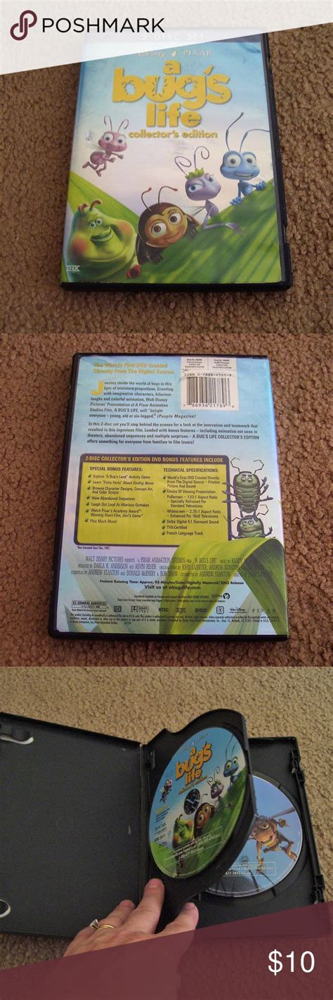 Dvd Disney Pixar A Bug S Life Disc Collector Ed