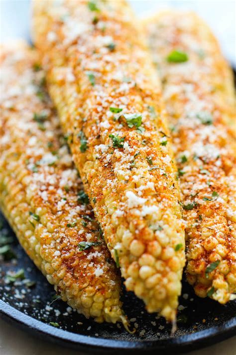 Mexican Corn On The Cob Damn Delicious