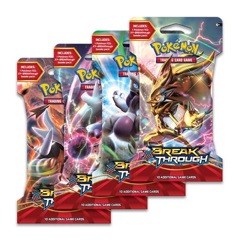 3 booster packs 30 cards total| value pack, 3 blister packs of random cards | branded pokemon expansion packs 4.2 out of 5 stars 4,192 $24.50 $ 24. Pokemon - BREAKthrough Booster Pack