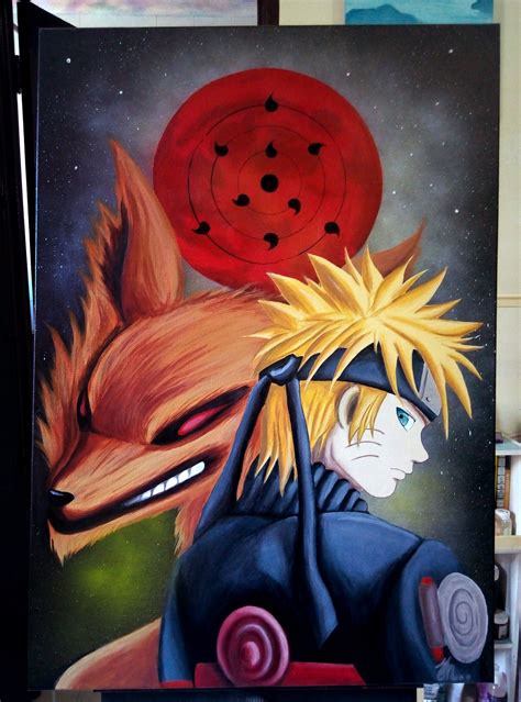 Naruto Acrylic Painting Naruto Painting Painting Art Inspo