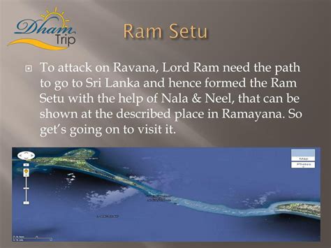 Ppt Sri Lanka Ramayana Places Ram Setu Ashok Vatika In Sri Lanka