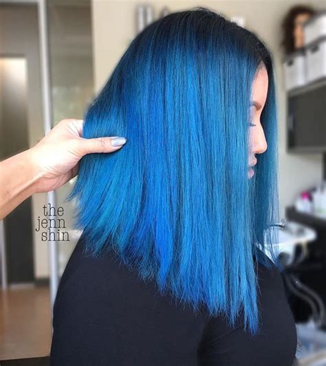 Neon Blue Hair Color Thejennshin Pulpriothair Bright