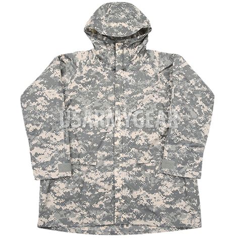 Us Army Military Improved Acu Rainsuit Wet Weather Rain Jacket Parka