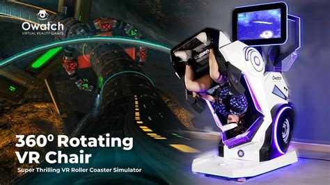 Owatch 360 Degree Rotating Vr Simulator Chair Super Thrilling Vr