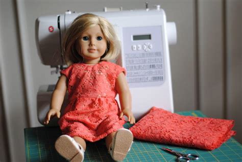 Lacy Dress Diy Doll Clothes