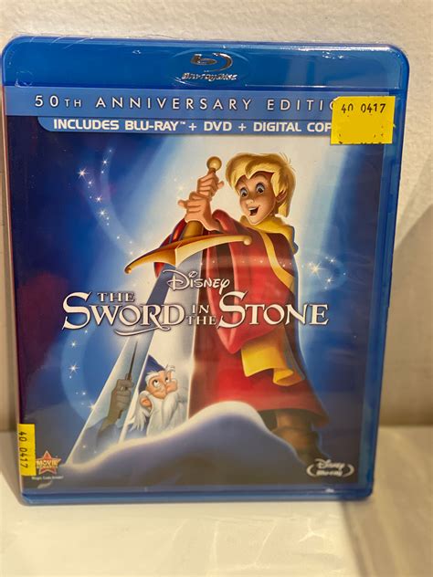 Blu Ray The Sword In The Stone 50th Anniversary Edition 007shop