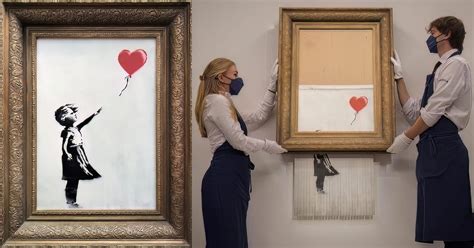 Banksy La Petite Fille au Ballon Le chef d œuvre qui a révolutionné le street art Royaume