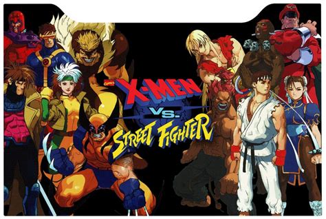 X Men Vs Street Fighter Arcade 1up Cabinet Riser Graphics Etsy