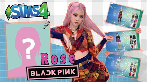 Blackpink Rosé No Cc Lovesick Girls Version The Sims 4 Cas 6