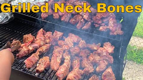 Grilled Pork Neck Bones Youtube