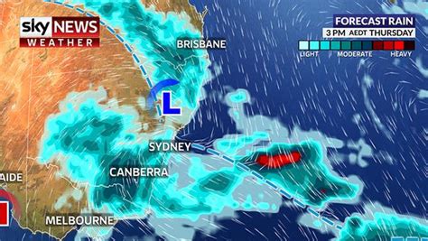 Sydney Brisbane Weather Warning Dangerous Supercell Storms Could Form