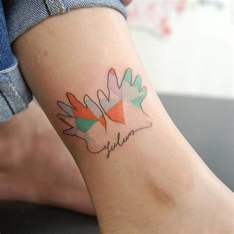 Two Handfuls Of Color 30 Baby Name Tattoo Ideas For