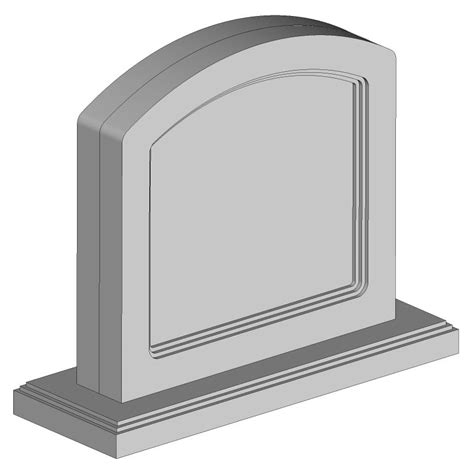 Headstone Template Clipart Best