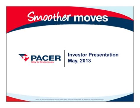Pacer May13pres Ppt