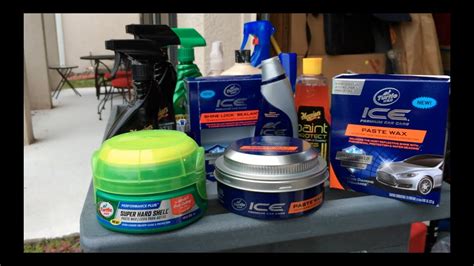 New 2015 Turtle Wax Super Hard Shell Paste Wax And Ice Paste Wax Review