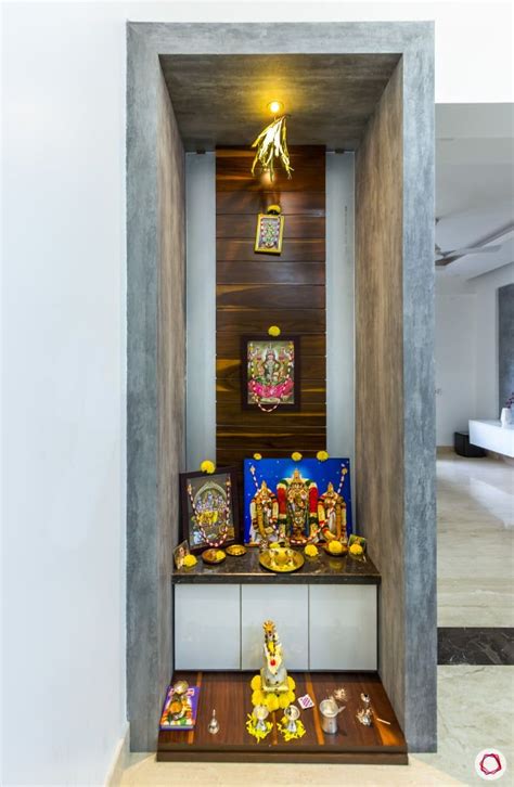 8 Modern Pooja Room Designs That Can Fit Into Any Nook And Cranny