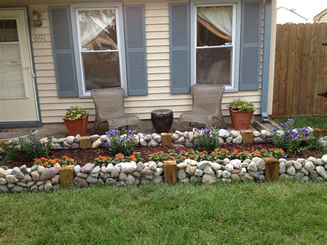Flower Bed Ideas For Front Porch Small Yard Patio Front