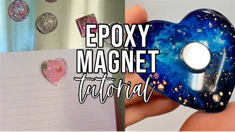 Epoxy Magnets Tutorial Youtube