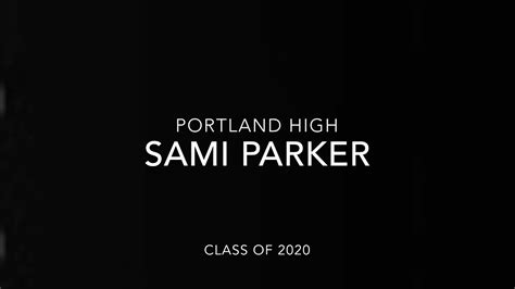 Sami Parker 18 19 Portland Highlights Youtube