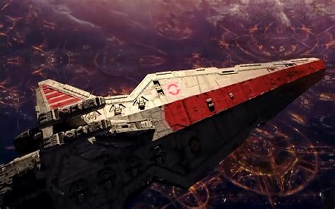 Venator Class Republic Attack Cruiser With Interior Star Wars Moc 43186