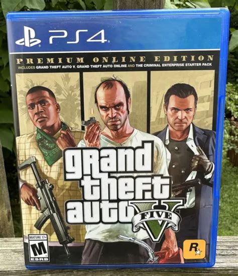 Grand Theft Auto V 5 Five Gta5 Playstation 4 Ps4 Neuf Jamais Joué