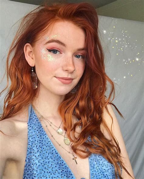 🧚🏻‍♀️ red hair freckles ginger hair red hair