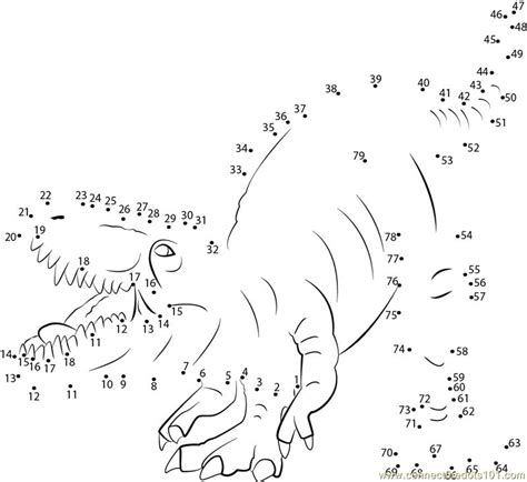 There are 945 dots to connect in this extreme dot to dot! Dinosaur Dot to Dot Tracing | Activity Shelter