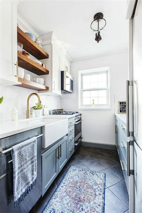 All The Right Decisions For A Galley Kitchen Renovation In Queens Galley Kitchen Renovation