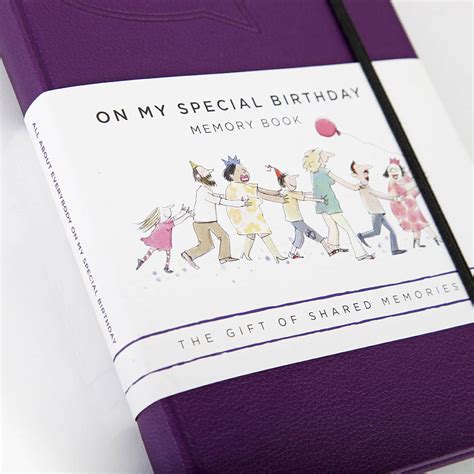 My Special Birthday Memory Book By Red Cherry Publishing
