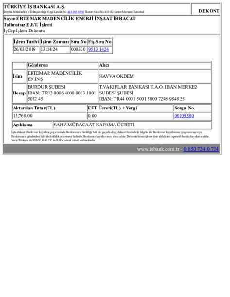 İşbankası dekont i̇şcepten nasıl alınır iş bankasının müşterileri için sunmuş olduğu cep telefonları ile mobilden işcep ile banka hesabındaki para gönderme. (PDF) Dekont | Mjed Bassal - Academia.edu