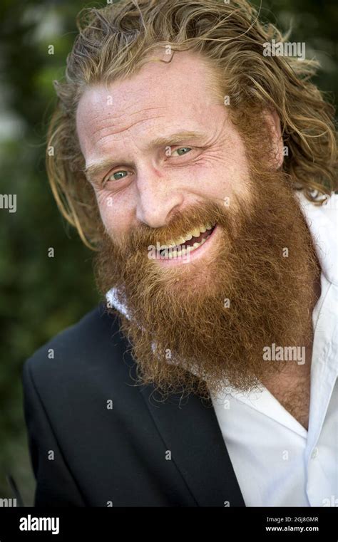 Cannes 2014 05 18 Norwegian Actor Kristofer Hivju Is Seen During A