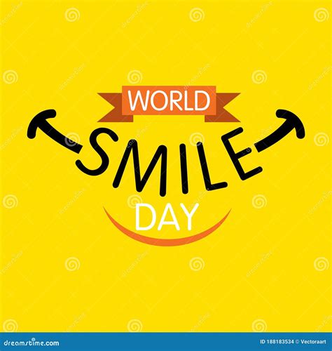 world smile day poster stock vector illustration of creative 188183534