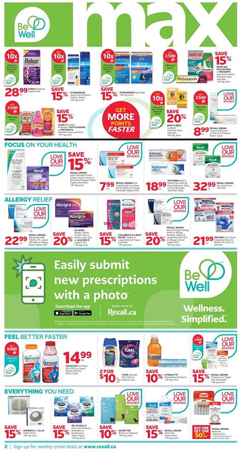 Rexall On Flyer July 17 To 23 Rexall Pharmaplus Flyer