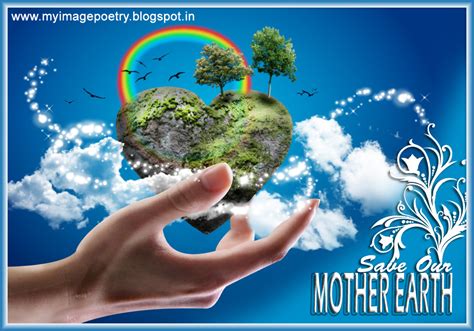 Image Poetry Save Mother Earth Poster