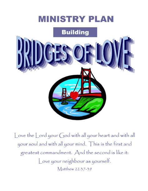 Ministry Plan Bridges Of Love