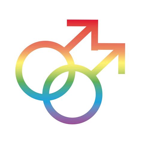 Gay Gender Symbol Of Sexual Orientation Gradient Style Icon 2564883