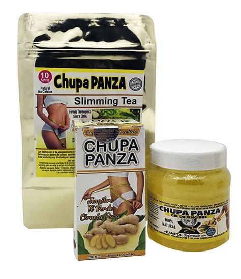 Chupa Panza Kits Tea 10 Capsules 30 Gel 250g