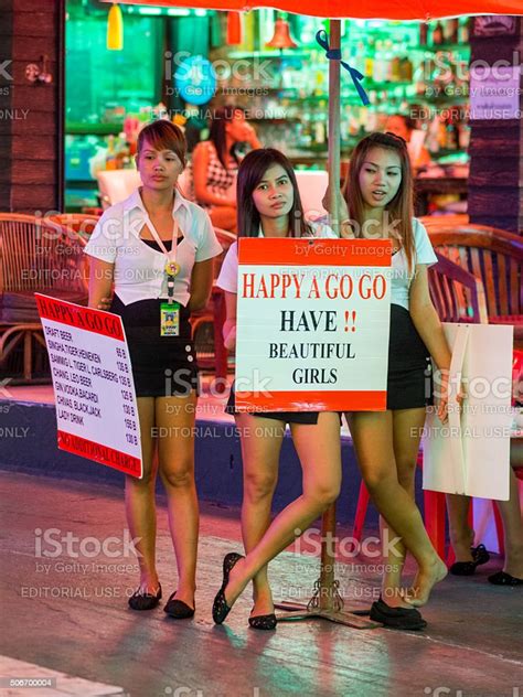 Walking Street In Pattaya Thailand Stockfoto Und Mehr Bilder Von Asien